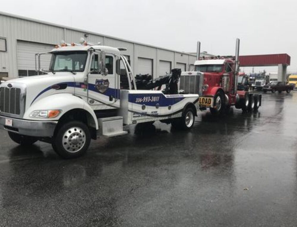 Tractor Trailer Towing in Clemmons North Carolina All Over Towing